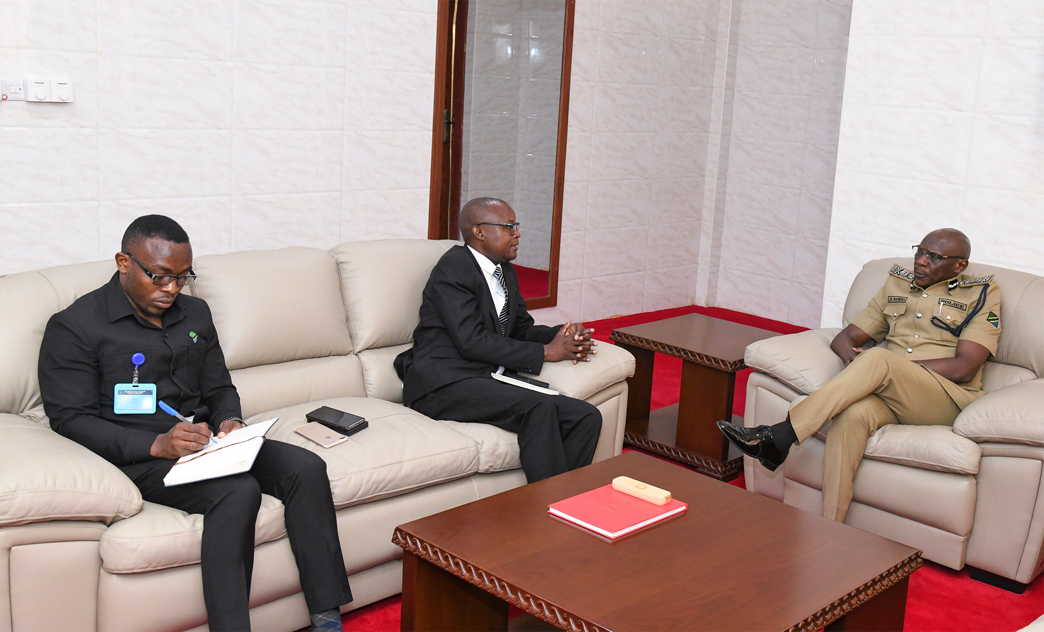 THE MEETING BETWEEN PDPC's DG WITH TANZANIA IGP
