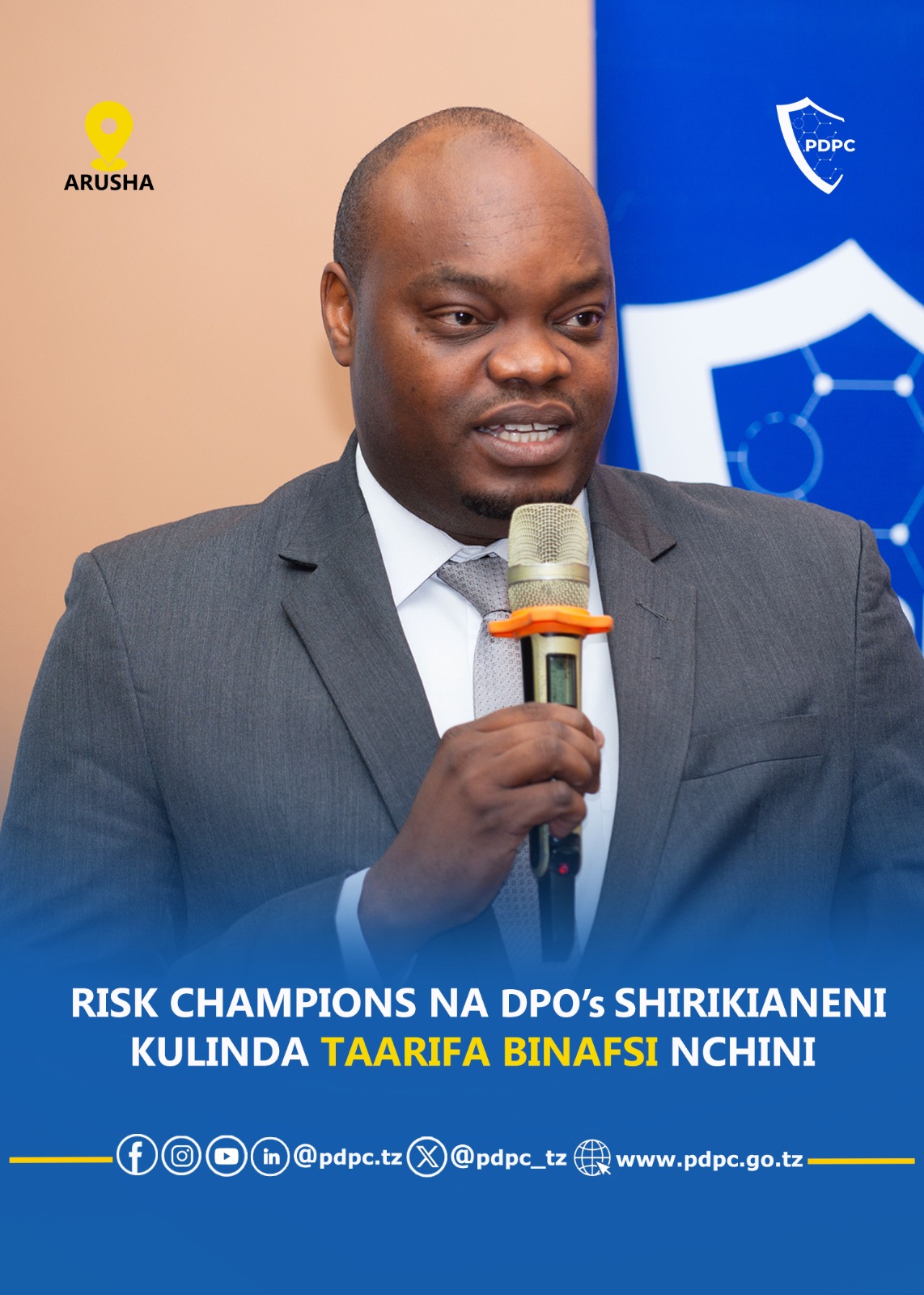 RISK CHAMPIONS NA DPO’s SHIRIKIANENI KULINDA TAARIFA BINAFSI NCHINI