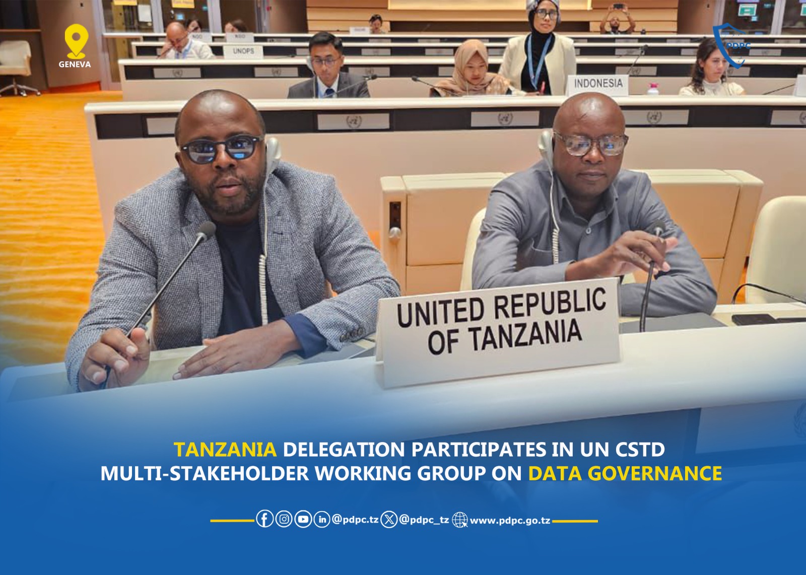 TANZANIA DELEGATION PARTICIPATES IN UN CSTD MULTI-STAKEHOLDERS WORKING GROUP ON …