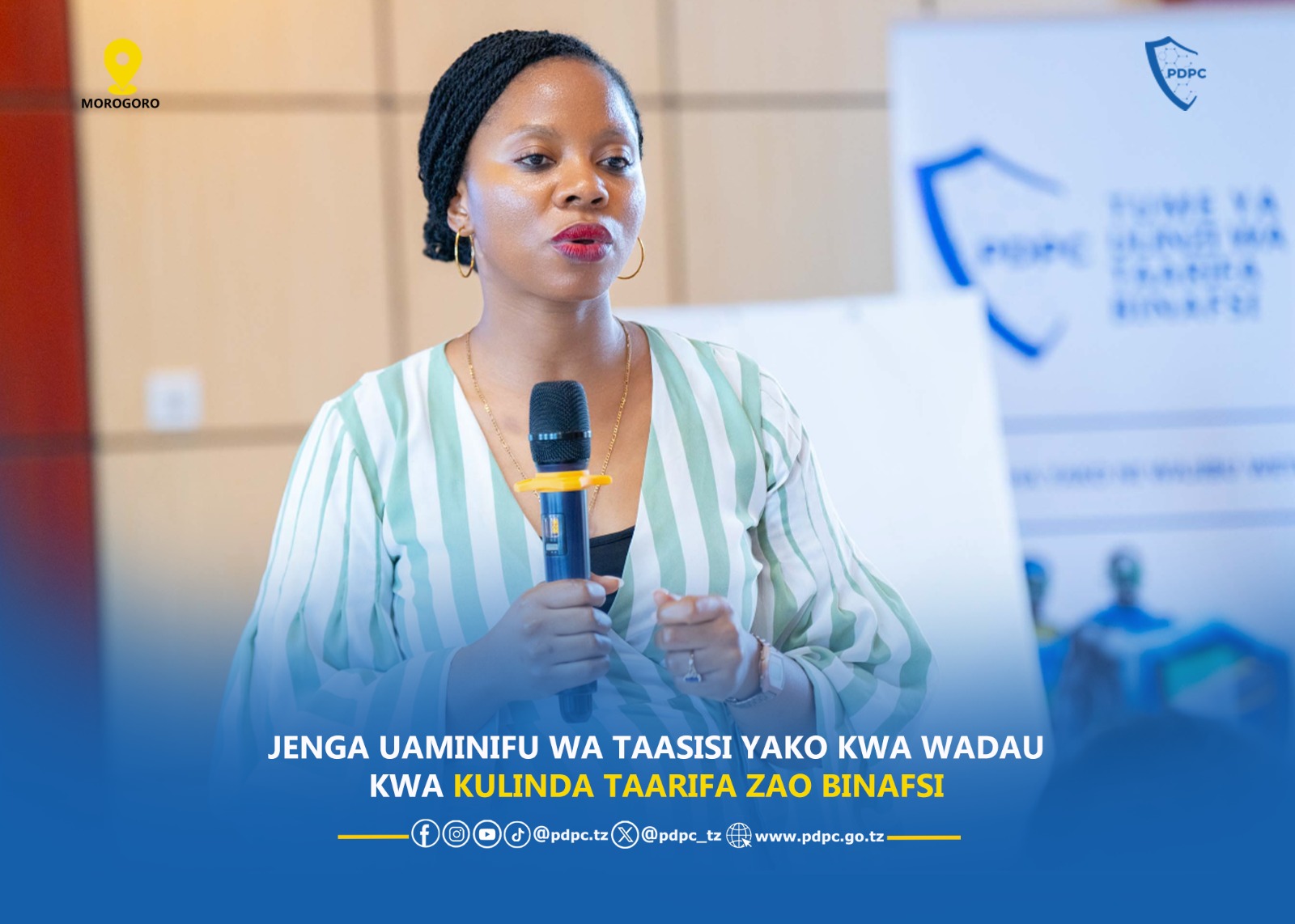 JENGA UAMINIFU WA TAASISI YAKO KWA WADAU KWA KULINDA TAARIFA …
