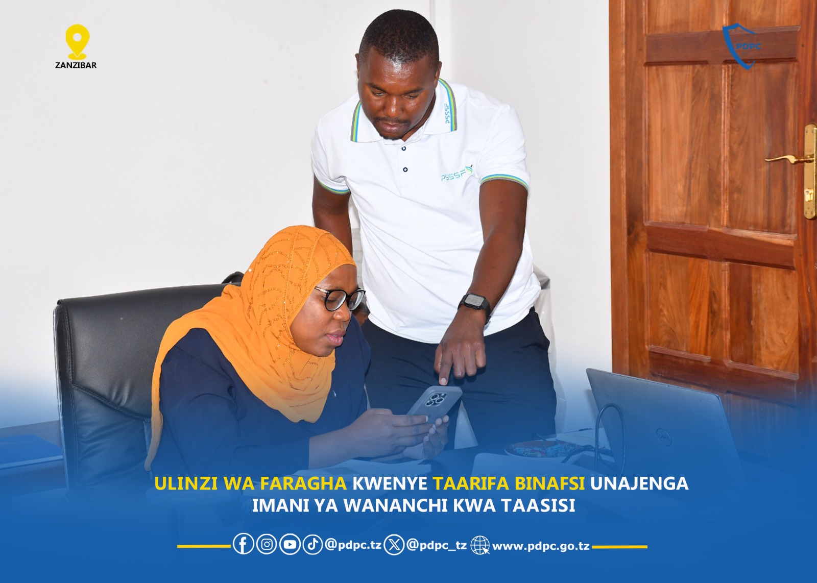 ULINZI WA FARAGHA KWENYE TAARIFA BINAFSI UNAJENGA IMANI YA WANANCHI …